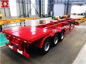 Remolque de chasis de contenedor