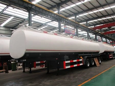 Fabricación China TONGYA camiones cisterna de gasolina de 4 ejes