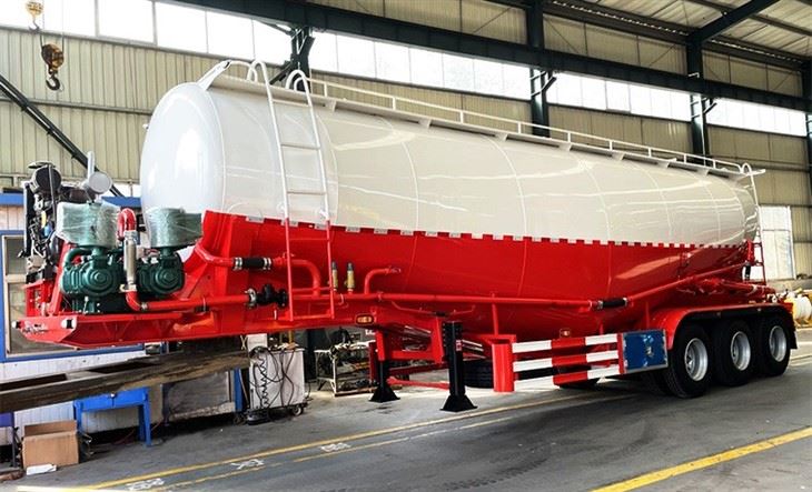 Semirremolque con tanque de cemento a granel TONGYA de fabricación China