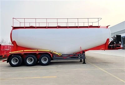 Semirremolque vendedor caliente del tanque de cemento a granel seco de la marca China TONGYA con calidad