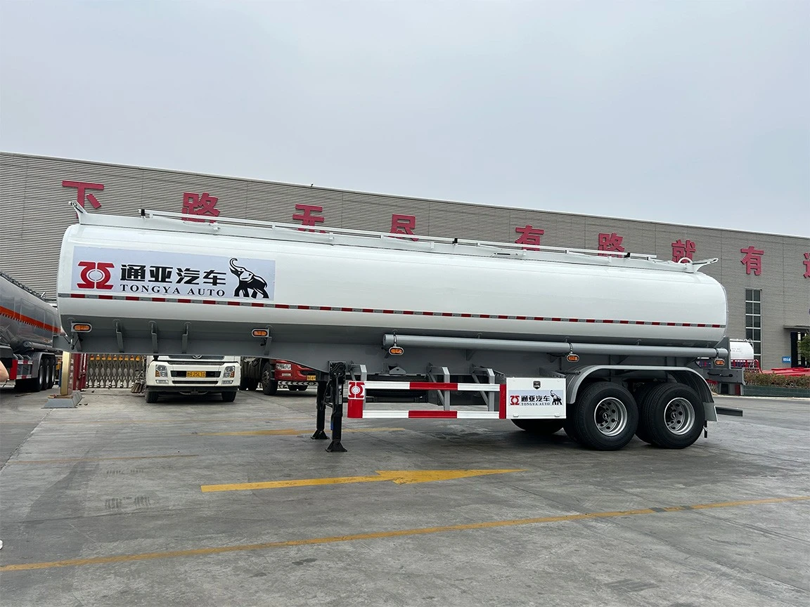 2 ejes de combustible de combustible Semi en venta