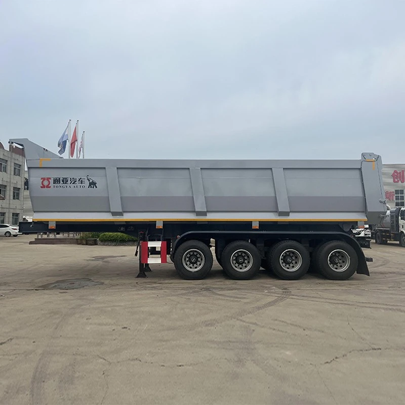 Semi de volcado trasero de 60t con certificación OTTC