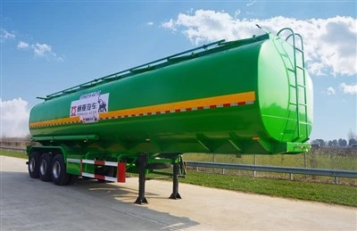 3 ejes de petróleo de petróleo semi remolque